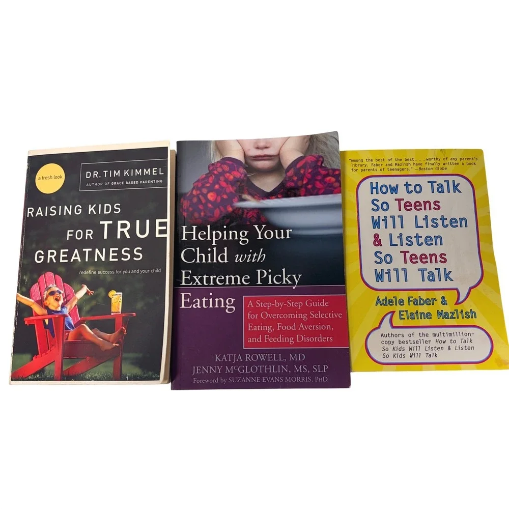 A‎ collection of three books focused on parenting and child development.